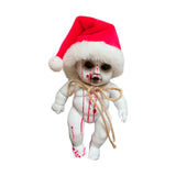 Maxbell Haunted Doll Hanging Creepy Halloween Doll for Home Halloween Indoor Outdoor santa boy large