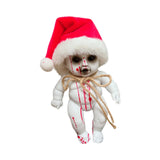Maxbell Haunted Doll Hanging Creepy Halloween Doll for Home Halloween Indoor Outdoor santa boy large
