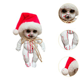 Maxbell Haunted Doll Hanging Creepy Halloween Doll for Home Halloween Indoor Outdoor santa boy large