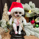 Maxbell Haunted Doll Hanging Creepy Halloween Doll for Home Halloween Indoor Outdoor santa boy large