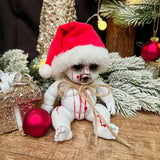 Maxbell Haunted Doll Hanging Creepy Halloween Doll for Home Halloween Indoor Outdoor santa boy large