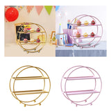Maxbell 2 Tier Cupcake Stand Display Stand Cake Stand for Party Birthday Baby Shower gold