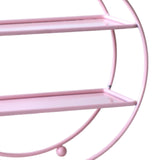 Maxbell 2 Tier Cupcake Stand Display Stand Cake Stand for Party Birthday Baby Shower pink