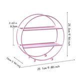 Maxbell 2 Tier Cupcake Stand Display Stand Cake Stand for Party Birthday Baby Shower pink