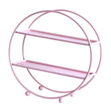 Maxbell 2 Tier Cupcake Stand Display Stand Cake Stand for Party Birthday Baby Shower pink