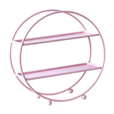 Maxbell 2 Tier Cupcake Stand Display Stand Cake Stand for Party Birthday Baby Shower pink