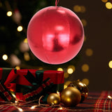 Maxbell Christmas Inflatable Ball Inflatable Xmas Ball for Porch Christmas Tree Yard Red