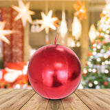 Maxbell Christmas Inflatable Ball Inflatable Xmas Ball for Porch Christmas Tree Yard Red