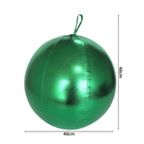 Maxbell Christmas Inflatable Ball Inflatable Xmas Ball for Porch Christmas Tree Yard Green