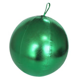 Maxbell Christmas Inflatable Ball Inflatable Xmas Ball for Porch Christmas Tree Yard Green