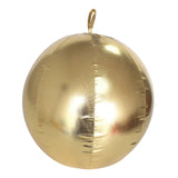 Maxbell Christmas Inflatable Ball Inflatable Xmas Ball for Porch Christmas Tree Yard Gold