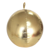 Maxbell Christmas Inflatable Ball Inflatable Xmas Ball for Porch Christmas Tree Yard Gold
