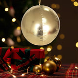 Maxbell Christmas Inflatable Ball Inflatable Xmas Ball for Porch Christmas Tree Yard Gold