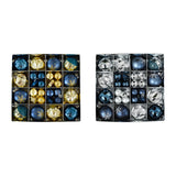 Maxbell 44 Pieces Christmas Ornaments Xmas Tree Ball for Holiday Wedding Engagements blue and gold