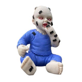 Maxbell Halloween Creepy Doll Halloween Ghost Doll for Haunted House Office Festival Blue