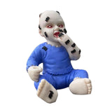 Maxbell Halloween Creepy Doll Halloween Ghost Doll for Haunted House Office Festival Blue