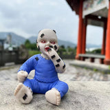 Maxbell Halloween Creepy Doll Halloween Ghost Doll for Haunted House Office Festival Blue