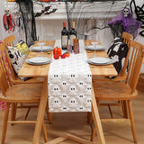 Maxbell Halloween Table Runner Decoration Table Cover for Festival Celebration 183cmx33cmx0.8cm