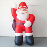 Maxbell Christmas Inflatable Santa Props Christmas Outdoor Decoration for Front Lawn 2m