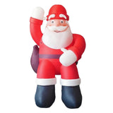 Maxbell Christmas Inflatable Santa Props Christmas Outdoor Decoration for Front Lawn 2m