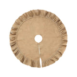 Maxbell Christmas Tree Skirt Decoration Farmhouse Round for Party Mat Winter Holiday 31inch