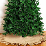 Maxbell Christmas Tree Skirt Decoration Farmhouse Round for Party Mat Winter Holiday 50inch