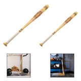 Maxbell Halloween Fake Baseball Bat Realistic Gifts Multifunctional Costume Dress up Length 78 cm