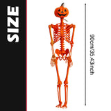 Maxbell Halloween Skeleton 90cm Ornament Full Body Skeleton for Indoor Party Outdoor