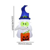Maxbell Halloween Inflatables Ghost Blow up Pumpkin Handbag for Festival Indoor Yard