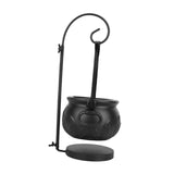 Maxbell Halloween Witch Cauldron Bucket Pot Prop Decoration Porch Holiday Candy Bowl