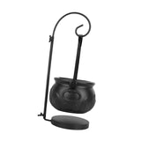 Maxbell Halloween Witch Cauldron Bucket Pot Prop Decoration Porch Holiday Candy Bowl