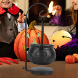 Maxbell Halloween Witch Cauldron Bucket Pot Prop Decoration Porch Holiday Candy Bowl