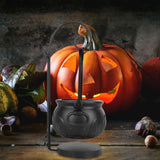 Maxbell Halloween Witch Cauldron Bucket Pot Prop Decoration Porch Holiday Candy Bowl