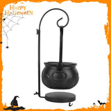 Maxbell Halloween Witch Cauldron Bucket Pot Prop Decoration Porch Holiday Candy Bowl