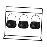 Maxbell 3Pcs Halloween Decorations Witches Cauldron Serving Bowls for Party Supplies