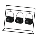 Maxbell 3Pcs Halloween Decorations Witches Cauldron Serving Bowls for Party Supplies