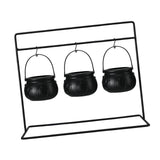 Maxbell 3Pcs Halloween Decorations Witches Cauldron Serving Bowls for Party Supplies