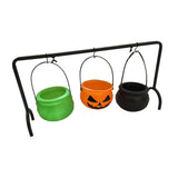 Maxbell Halloween Witch Cauldron Serving Bowls Decorations for Countertop Table Home