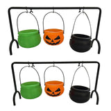 Maxbell Halloween Witch Cauldron Serving Bowls Decorations for Countertop Table Home