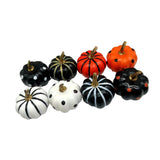 Maxbell 8Pcs Artificial Pumpkins Table Mini Home Party Autumn Lifelike Foam Pumpkins