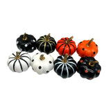 Maxbell 8Pcs Artificial Pumpkins Table Mini Home Party Autumn Lifelike Foam Pumpkins