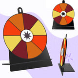 Maxbell Tabletop Prize Turntable Rotating Wheel Party Pub Game Toy Colorful