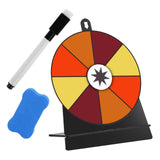 Maxbell Tabletop Prize Turntable Rotating Wheel Party Pub Game Toy Colorful