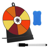 Maxbell Tabletop Prize Turntable Rotating Wheel Party Pub Game Toy Colorful