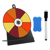 Maxbell Tabletop Prize Turntable Rotating Wheel Party Pub Game Toy Colorful