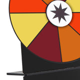 Maxbell Tabletop Prize Turntable Rotating Wheel Party Pub Game Toy Colorful