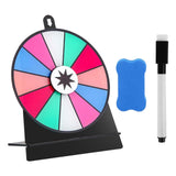 Maxbell Tabletop Prize Turntable Rotating Wheel Party Pub Game Toy Colorful