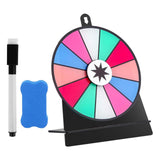 Maxbell Tabletop Prize Turntable Rotating Wheel Party Pub Game Toy Colorful