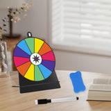 Maxbell Tabletop Prize Turntable Rotating Wheel Party Pub Game Toy Colorful