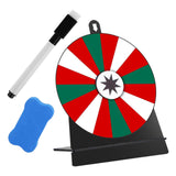 Maxbell Tabletop Prize Turntable Rotating Wheel Party Pub Game Toy Colorful